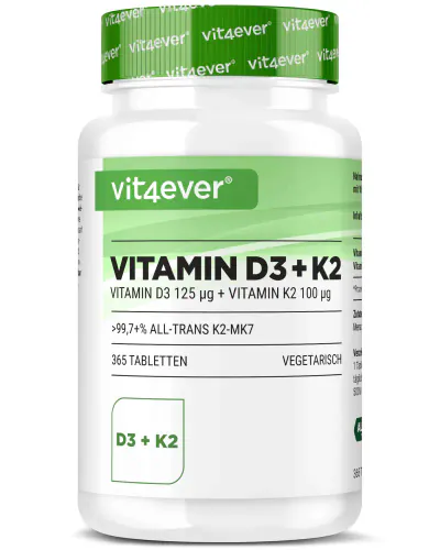 Vitamin D3 + K2