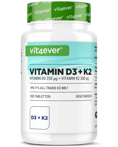 Vitamin D3 + K2