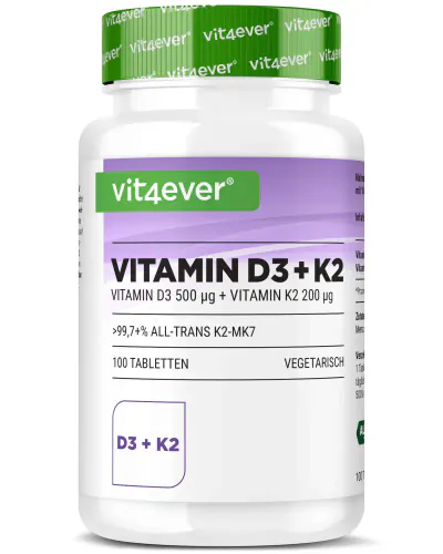 Vitamin D3 + K2