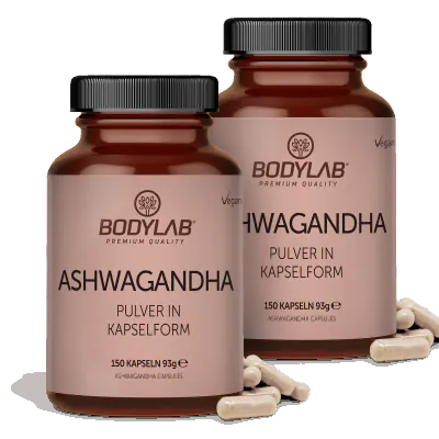 Ashwagandha Pulver in Kapselform