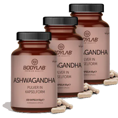 Ashwagandha Pulver in Kapselform