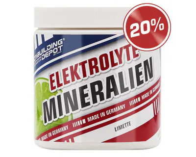 Elektrolyte Mineralien Pulver