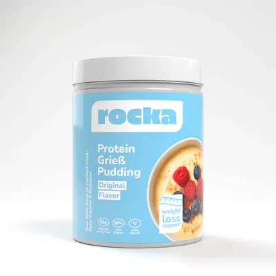 Protein Grieß Pudding (vegan)